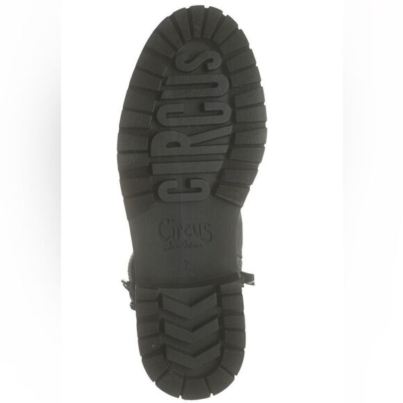 BNIB Sam Edelman Gray Faux Shearling Boot Sz 9.5 - Picture 6 of 7